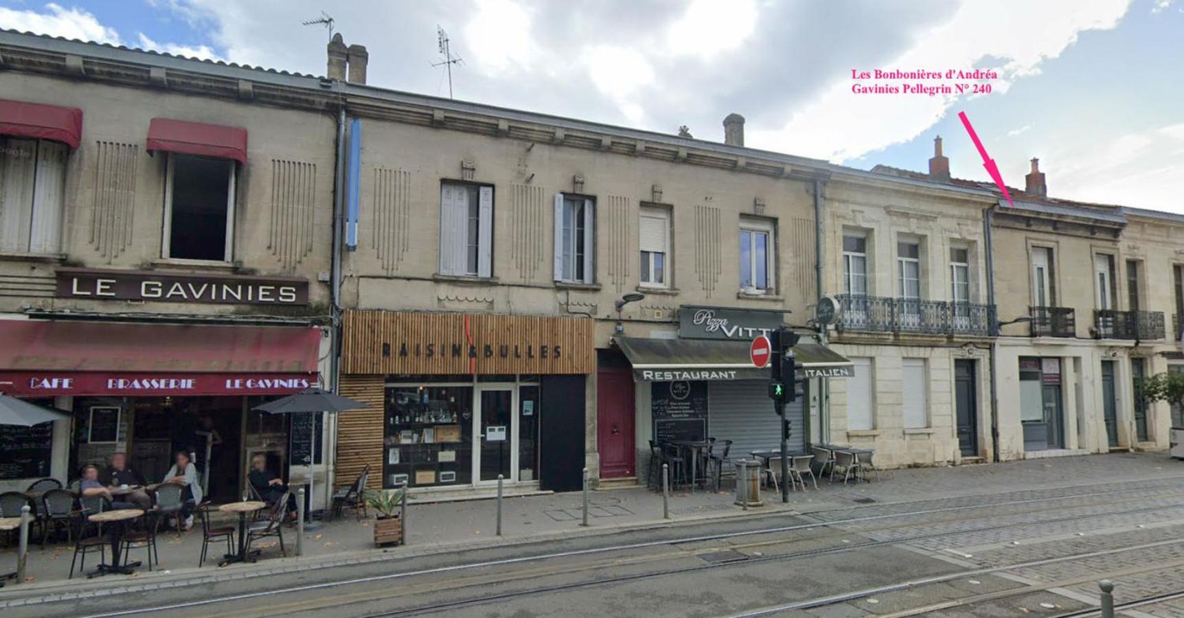Les Bonbonieres D'Andrea Gavinies Pellegrin Lejlighed Bordeaux Eksteriør billede